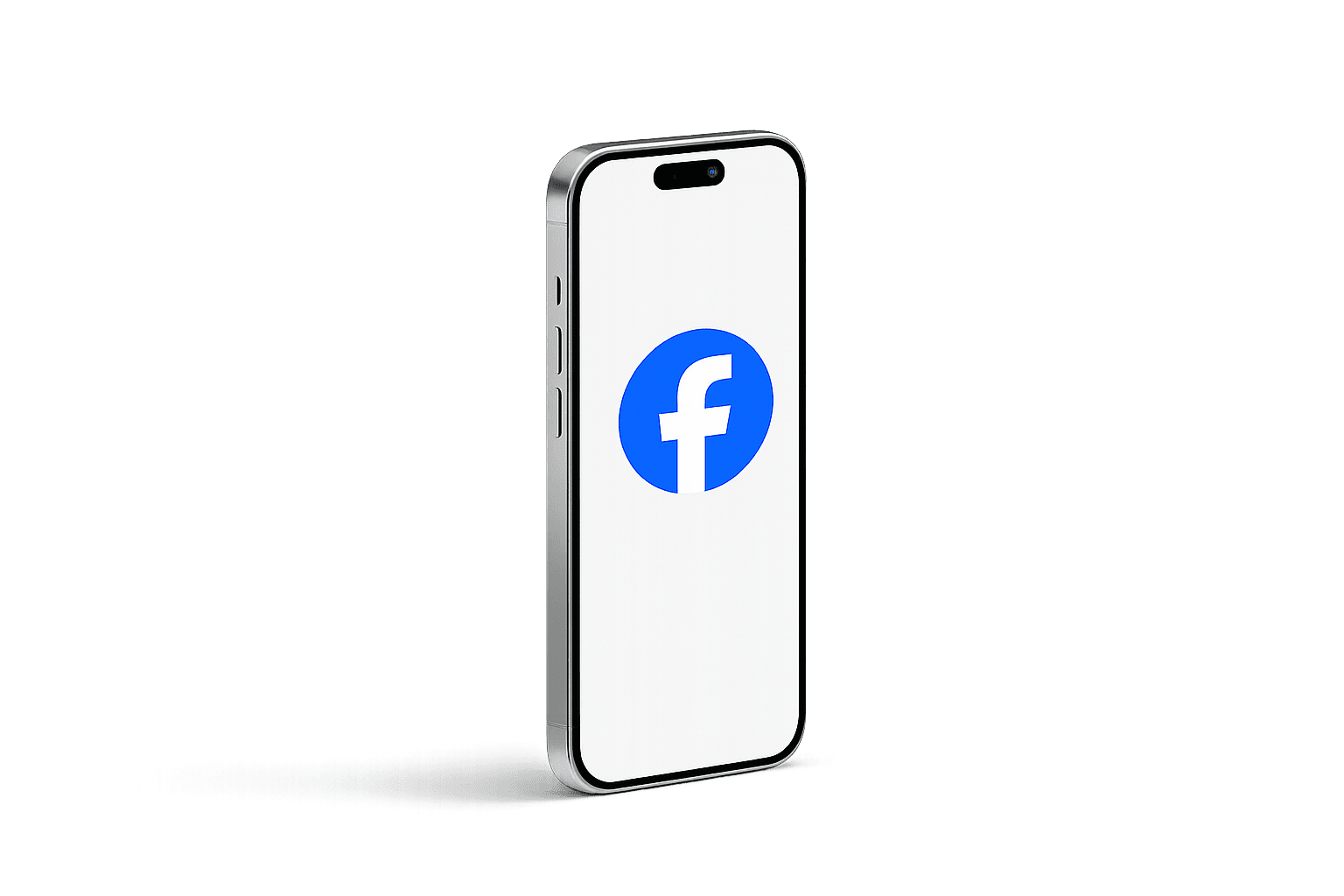 Facebook icon on an iphone